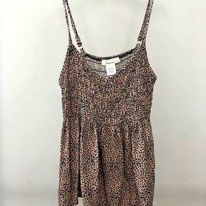 Womens Leopard Tank.